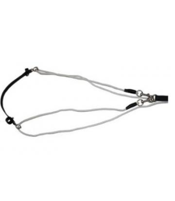 Gogue à poulie en cuir + corde de chez JMR