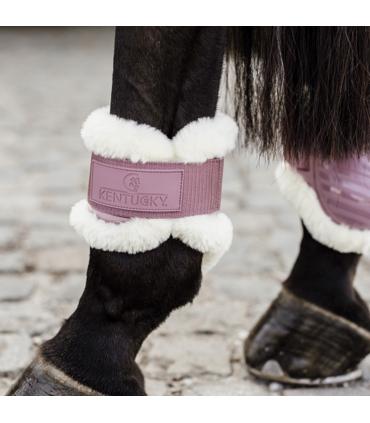 Protèges-boulets jeunes chevaux avec mouton végan - Kentucky