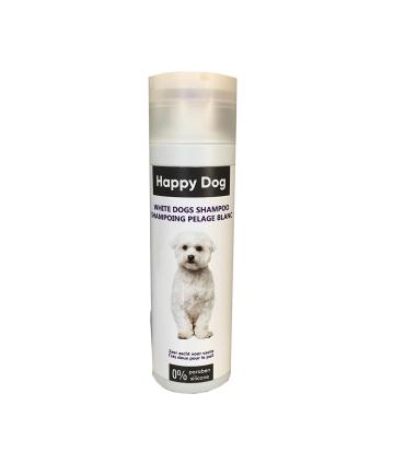 Shampoing pour les chiens aux poils blancs - Happy Dog