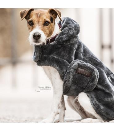 Manteau en fausse fourrure pour chien - Kentucky