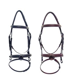 Bridon Classique avec muserolle française combinée - Cavaletti