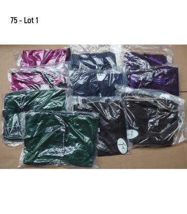 Lots de 10 chemises anti-mouches en taille 75 avec attaches en plastiques