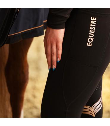 Legging d'équitation grip genoux  - Gina - Equestre