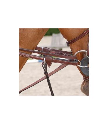 Rênes Amovibles En Cuir - Marron - Type Split Reins - Occasion