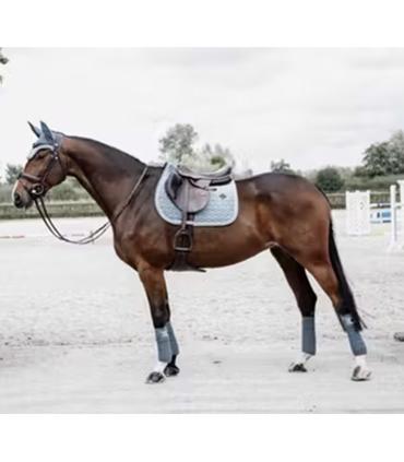 Tapis de Selle Mixte Kentucky Velvet – Bleu Clair