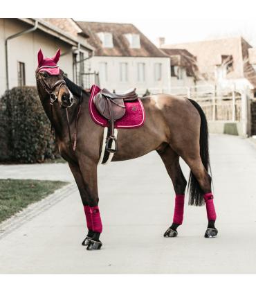 Tapis de Selle Mixte Kentucky Velvet – Fuschia