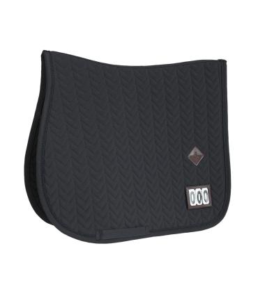 Tapis de selle Fishbone Competition Noir - Kentucky